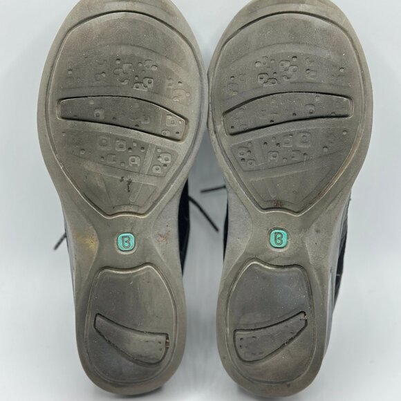 BZEES Women's Flame Black Fabric Comfort Low Top Lace-Up Walking Sneakers 7.5M - Picture 7 of 8